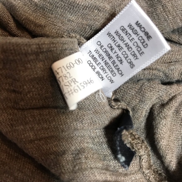 Banana Republic Long Sleeve T Large Brown Price Firm - Picture 5 of 7